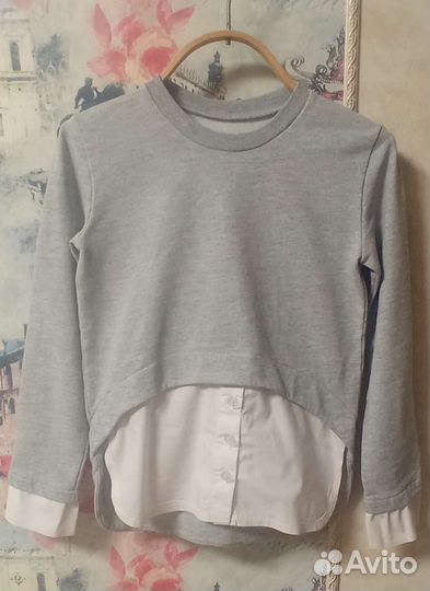 Блузки школьные 122 128