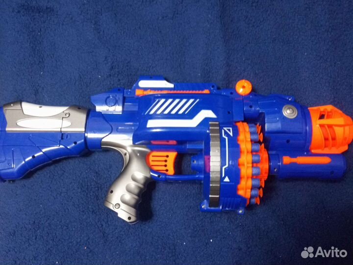 Бластер Burning Blast c мягкими пулями