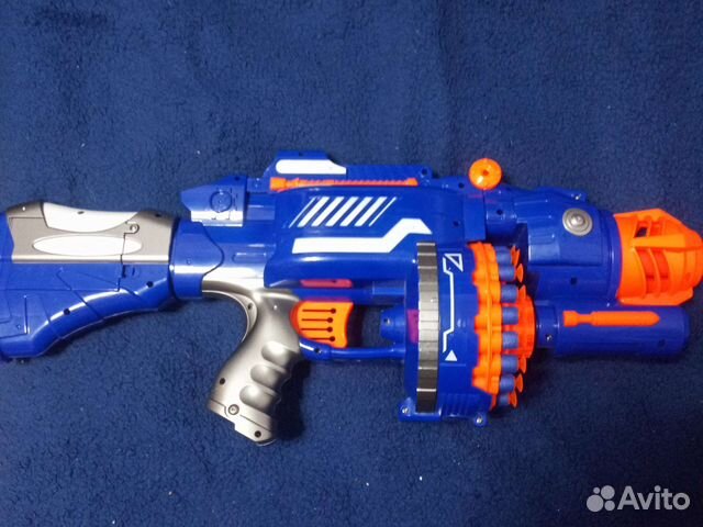 Бластер Burning Blast c мягкими пулями