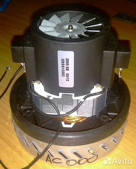 Мотор пылесоса моющий 1000w H-135, h49, D144, d79