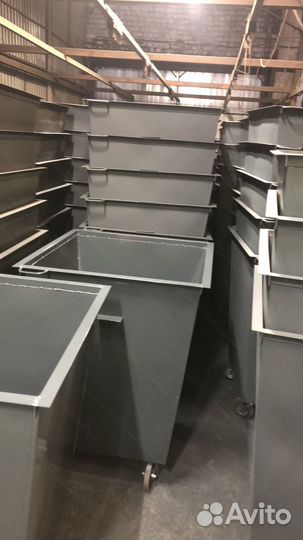 Мусорный контейнер уличный 0,75м3 Арт-6103