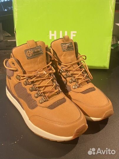 Скейтерские Кеды HUF HR-1 Shoes - Cashew/Dark Eart