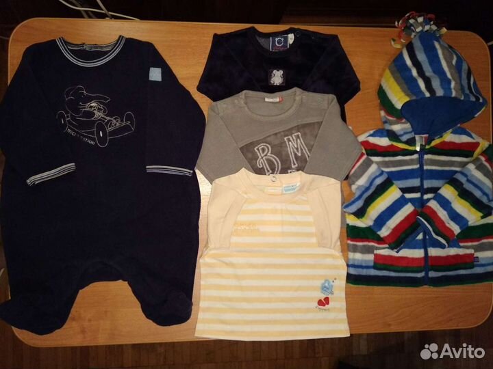 Пакет одежды для мальчика 0-6 мес.14 шт