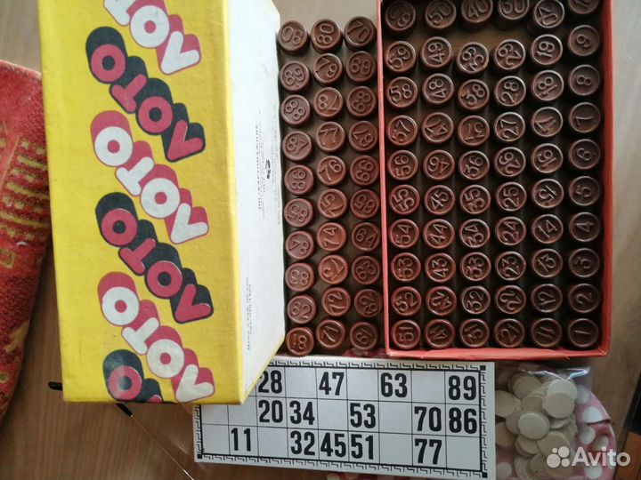 Лото бочата, СССР, 1986,новое