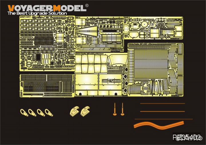 1/35 BMP-3 w/Era Trumpeter 00365 + Voyager x 3шт