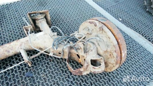 Балка задняя mazda demio 1 (NSE07LQ01)