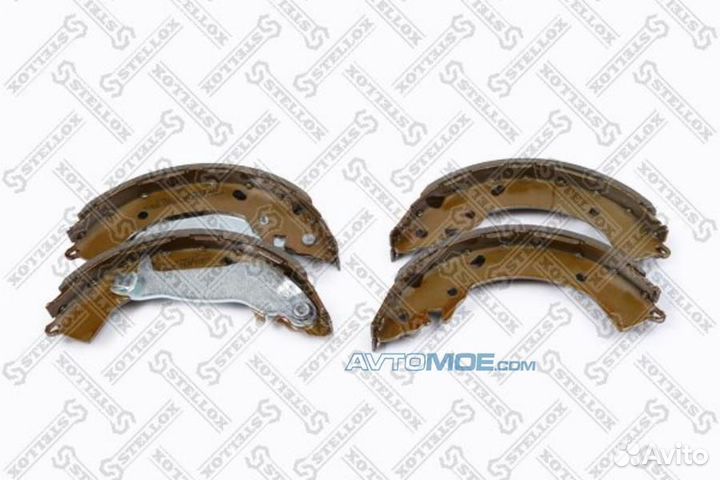 Колодки барабанного тормоза (+ ABS) getz I-II 2141
