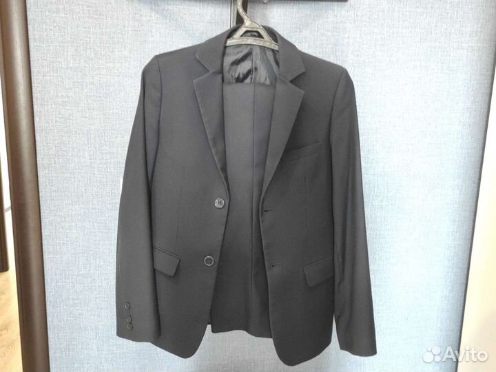 Школьный костюм для мальчика 164 тёмно синий