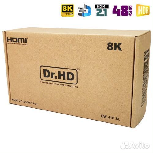 Hdmi Switch 4x1 Dr.HD SW 418 SL