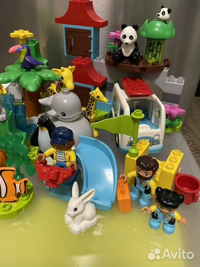 Лего дупло 10907 животные мира