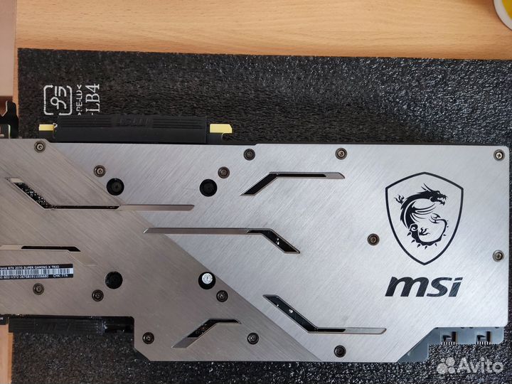 Видеокарта rtx2070super gaming 8gb