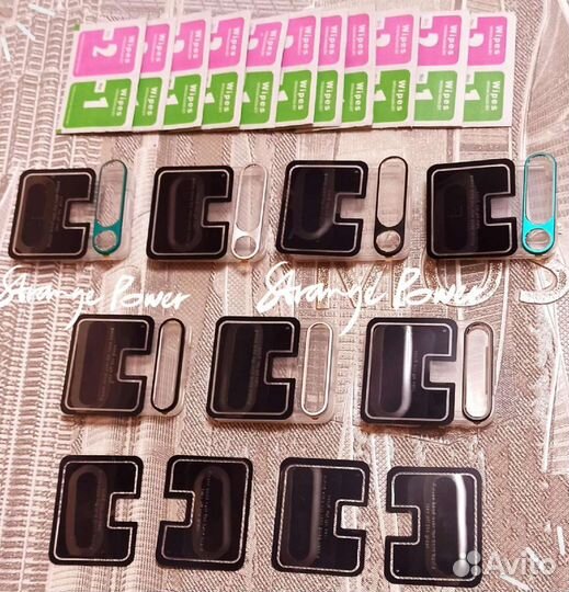 Защитные стёкла и рамки на камеру для Xiaomi Redmi