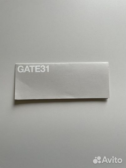 Сертификат Gate31