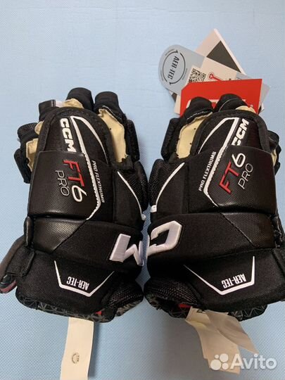 Краги хоккейные ccm jetspeed ft6 pro JR