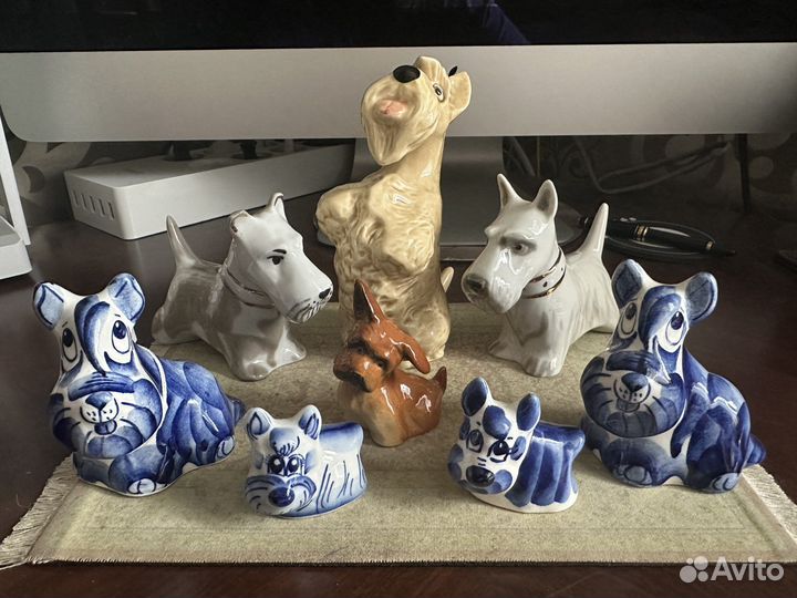 Статуэтка скотч терьер