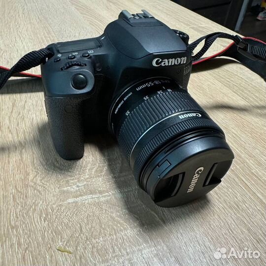 Цифровой фотоаппарат Canon EOS 77D + объектив
