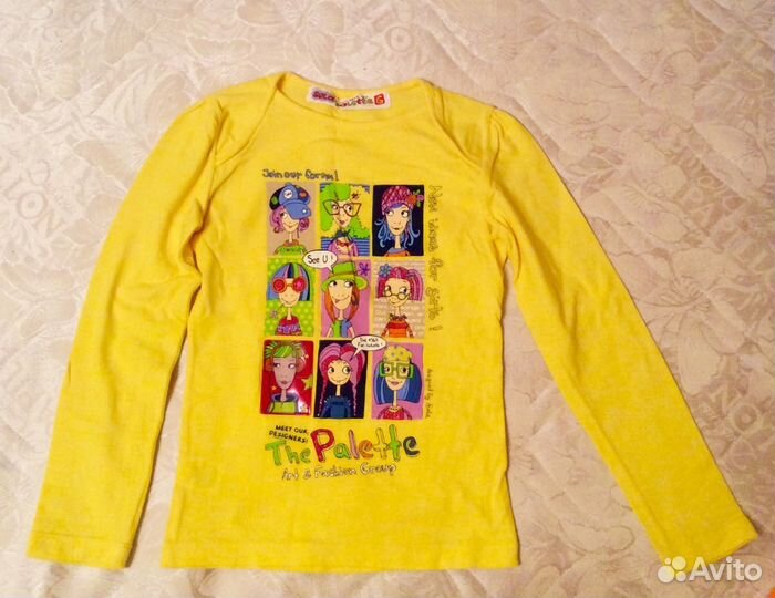 Толстовка Sela, юбка Zara, футболки, 5-6 лет