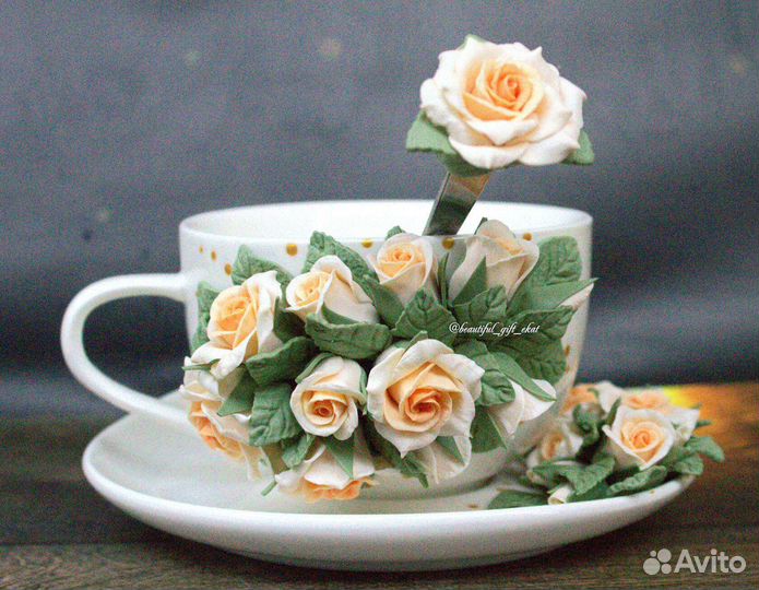 Кружечки с красивыми словами и пожеланиями