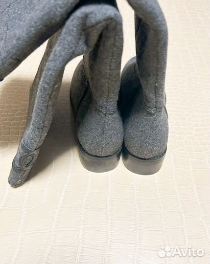 Сапоги женские Chanel войлок