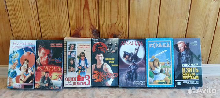 Кассеты VHS в отличном качестве (Более 70 штук)