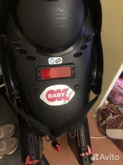 Велокресло для ребенка