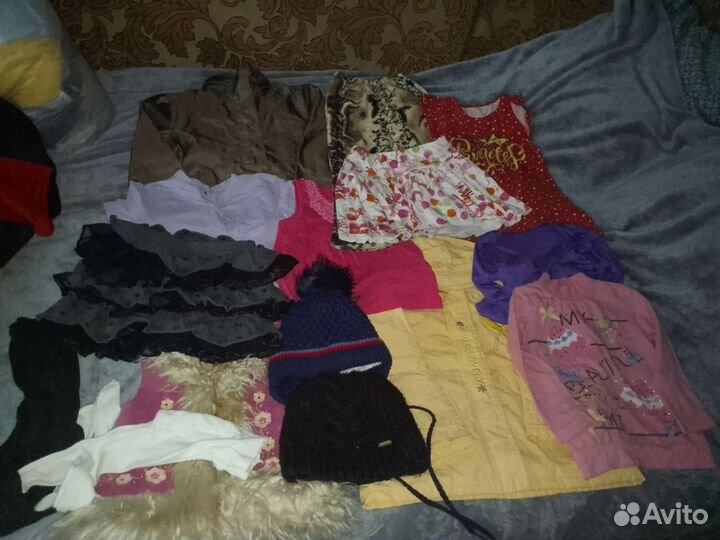 Вещи пакетом для девочки 4-6 лет
