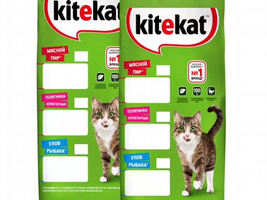 Корм для кошек Kitekat 15 кг