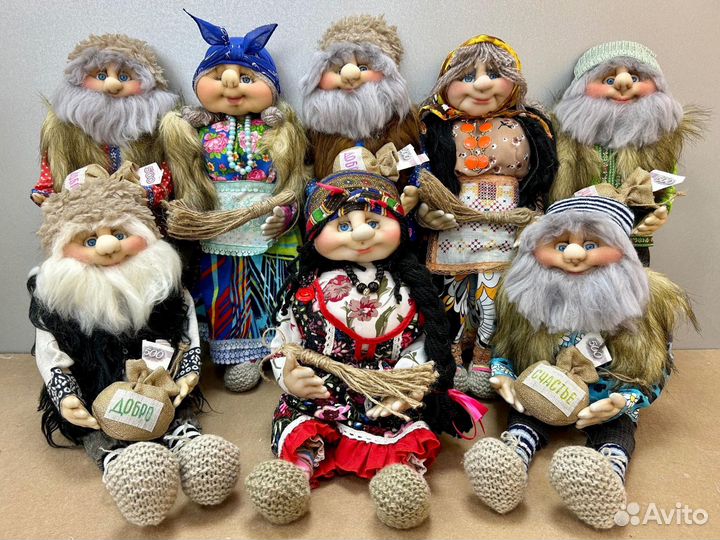 Домовые Куклы Игрушки ручной работы 50 см