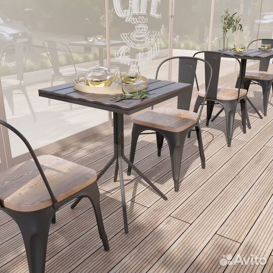 Стол уличный для кафе и ресторанов на заказ