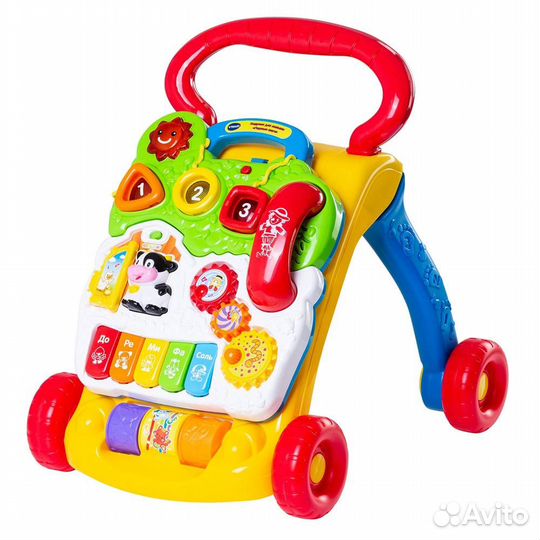 Каталка ходунки Первые шаги Vtech 80-077026
