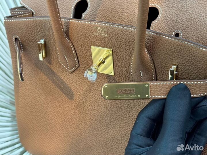 Сумка Hermes Birkin 30 Gold Camel