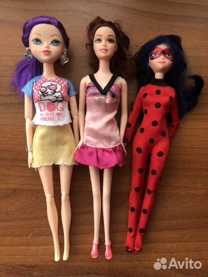 Барби, русалка,гимнастка