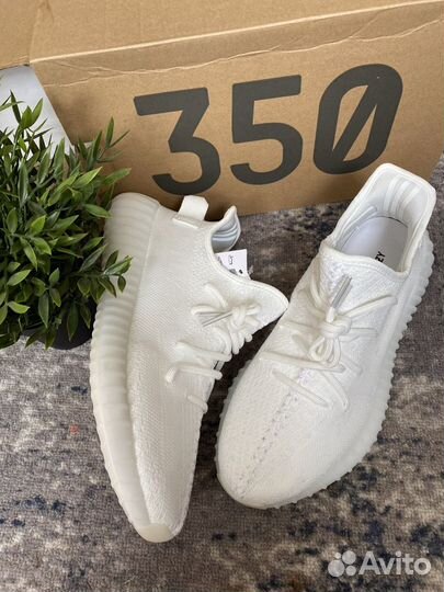 Кроссовки Adidas Yeezy boost 350 v2 cream white