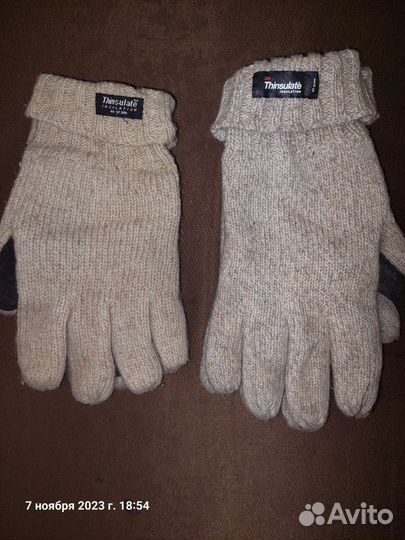 Рукавицы зимние мужские