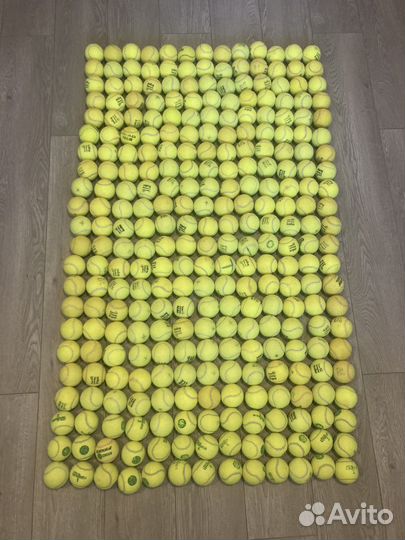 Теннисные мячи б/у