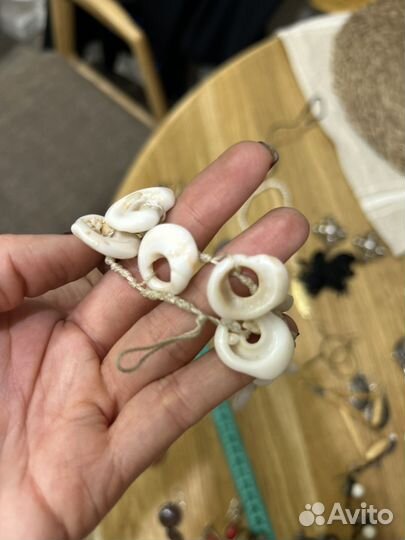 Серьги бусы филиппины лот2