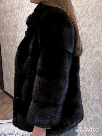 Норковый полушубок