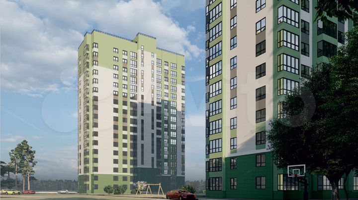 1-к. квартира, 39,2 м², 10/17 эт.