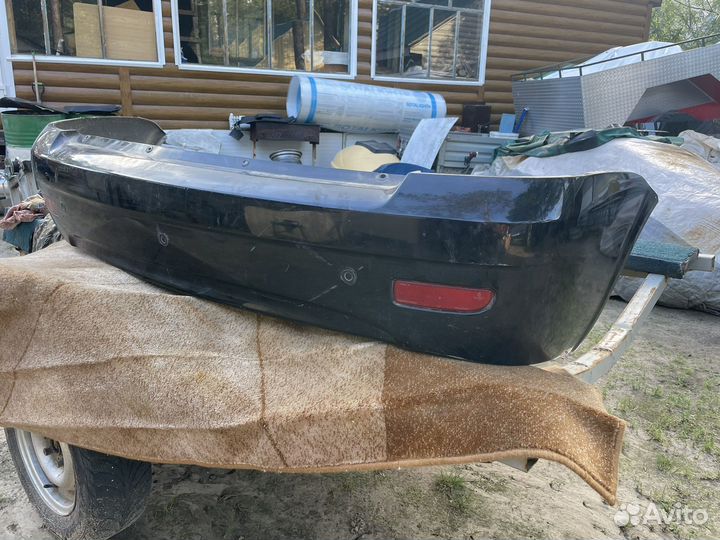 Задний бампер приора