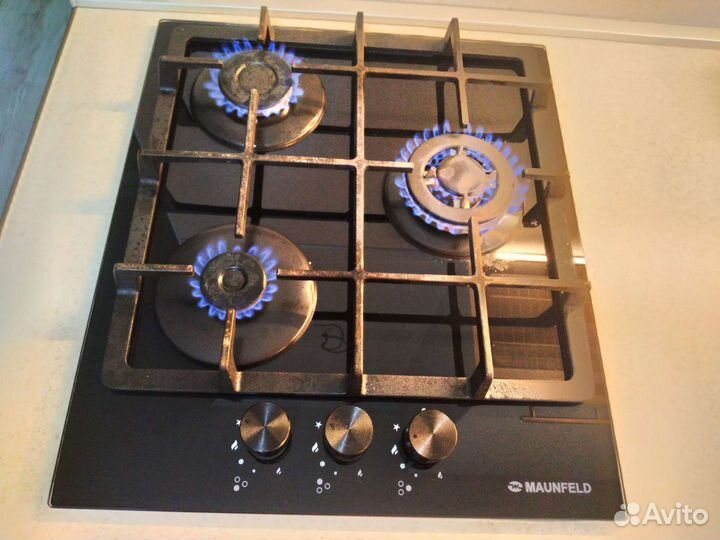Газовая варочная панель 3 конфорки бу