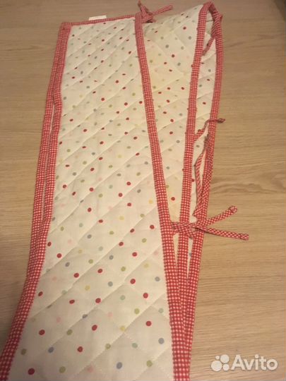 Бортик для детской кроватки