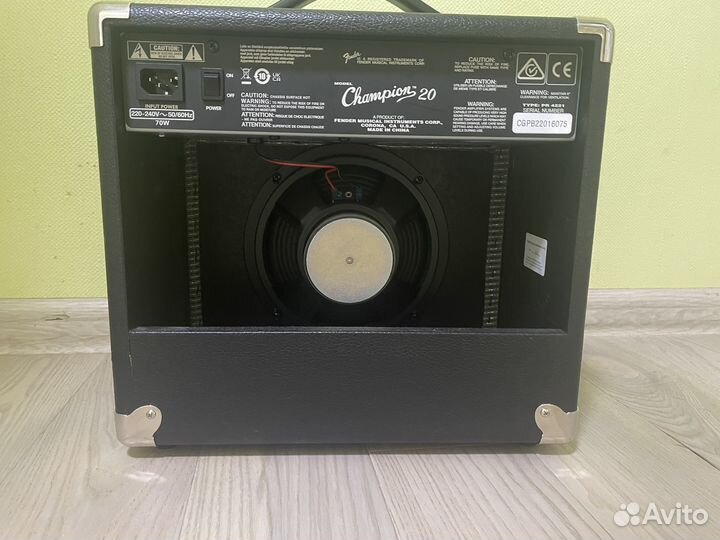 Комбоусилитель fender champion 20