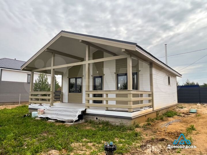 Дом 80 м² на участке 6 сот.