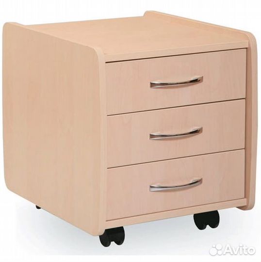 Подкатная детская тумба Pondi 3 ящика