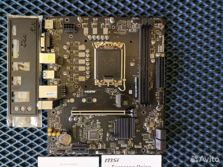 MSI H610M-E DDR4 (lga1700)