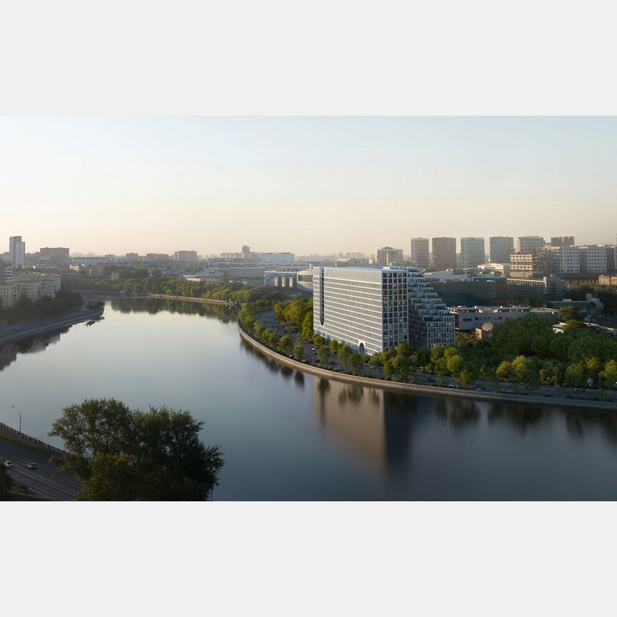 1-к. апартаменты, 52,8 м², 9/16 эт.