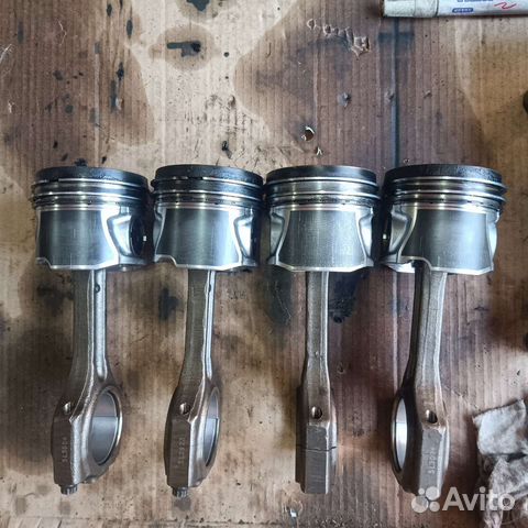 Поршень шатун 2.0 crdi D4EA Hyundai Kia