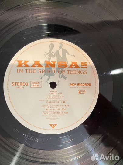 Виниловая пластинка Kansas-1988