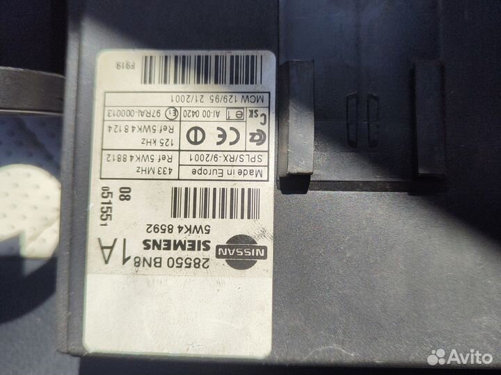 Мозги nissan almera n16