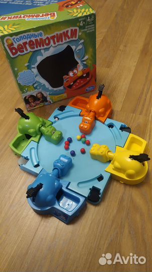 Игрушка бегемот